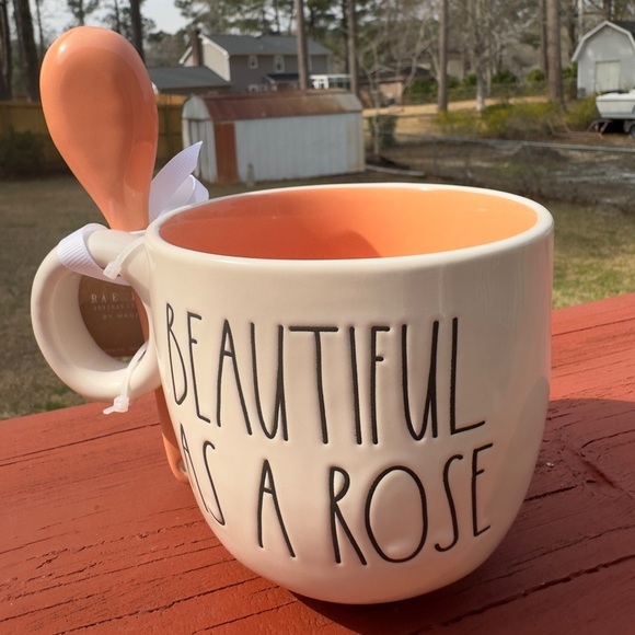 NWT RAE DUNN DISNEY Princess Belle Mug With Spoon Desirable Collectors Item - Picture 3 of 5